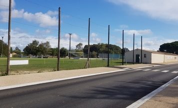 Fin des travaux rue du Stade