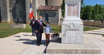 Cérémonie de commémoration du 8 mai 1945