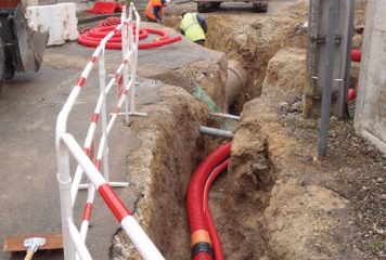 Travaux d’enfouissement des réseaux
