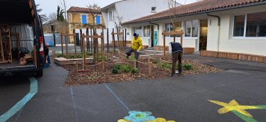 La cabane moulin de l’école