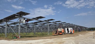 Projet agrivoltaïque de Saint André de Lidon